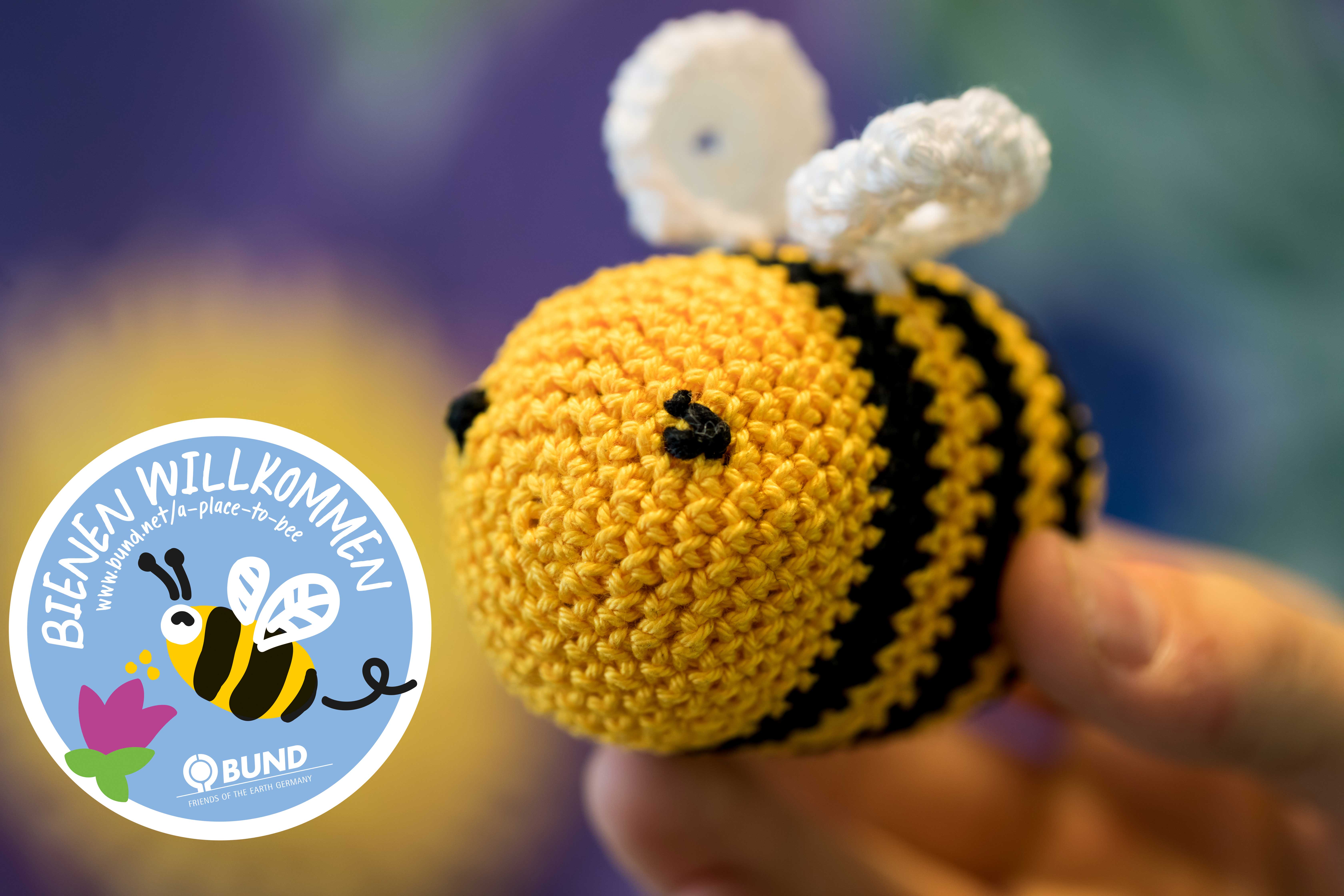Jetzt Bestäuber schützen und BUND-Aktion mit DIY-Biene unterstützen!