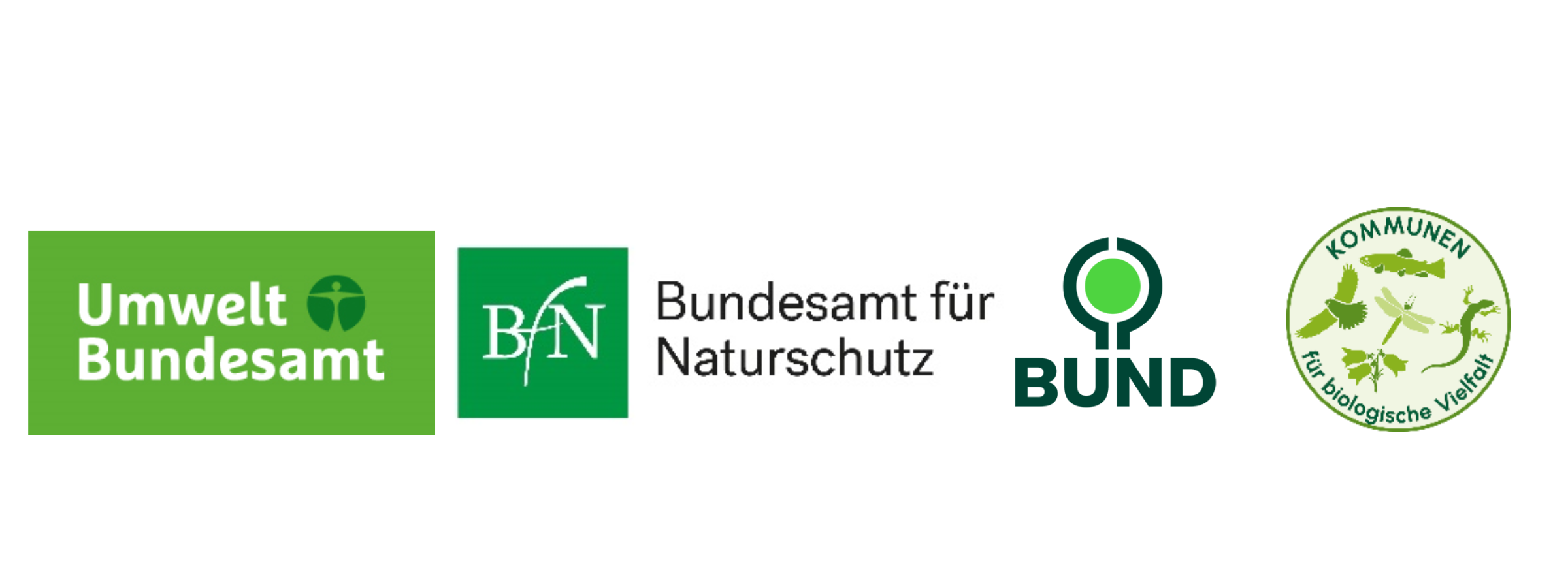 Logos-UBA-BfN-BUND-Pestizidfreie-Kommune