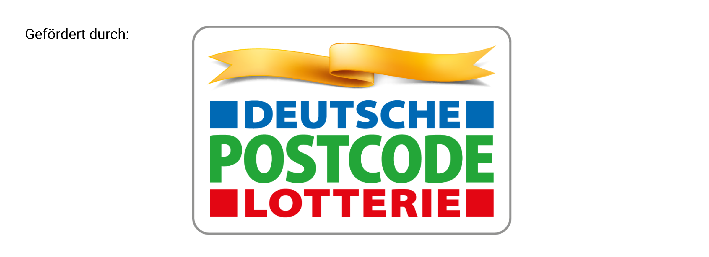Logo der Deutschen Post Lotterie